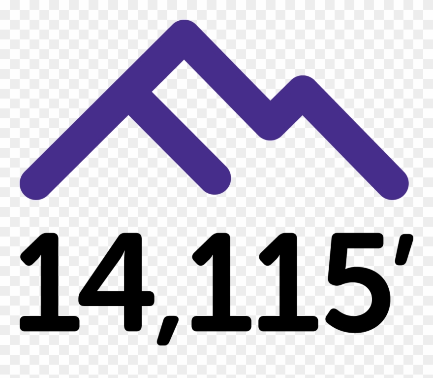 Jenny Spent Part Of Her Childhood In Manitou Springs, - Pikes Peak Marathon Logo Clipart