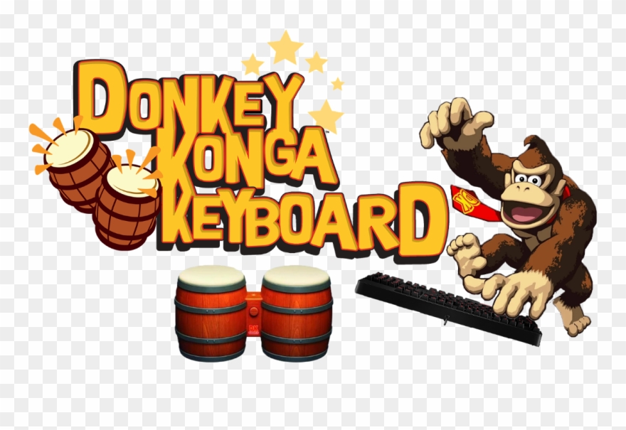 Donkey Kong Bongos Clipart