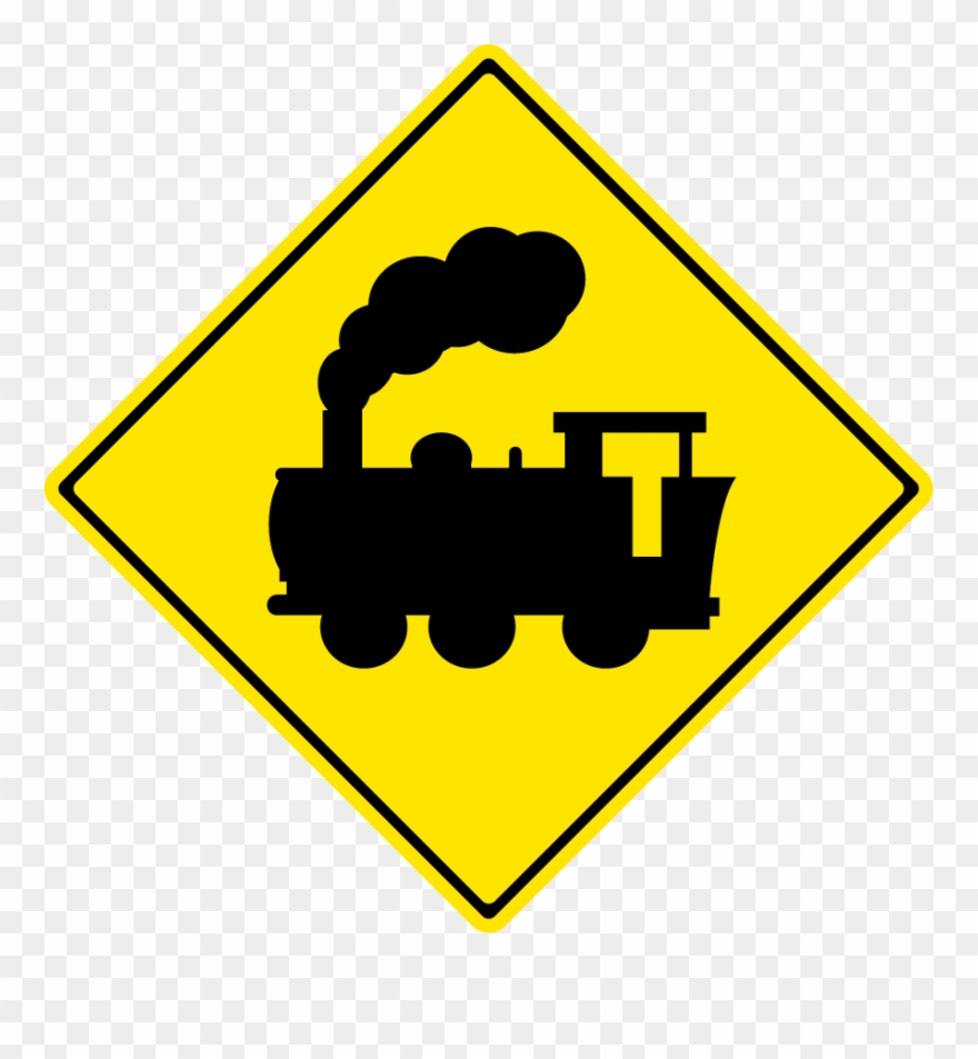 Railroad Crossing - File Japan Road Sign Clipart