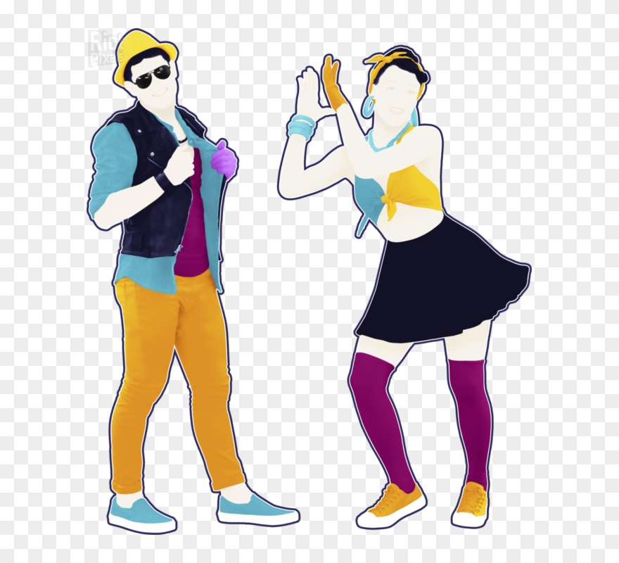 Just Dance - Just Dance 2017 Dancers Clipart