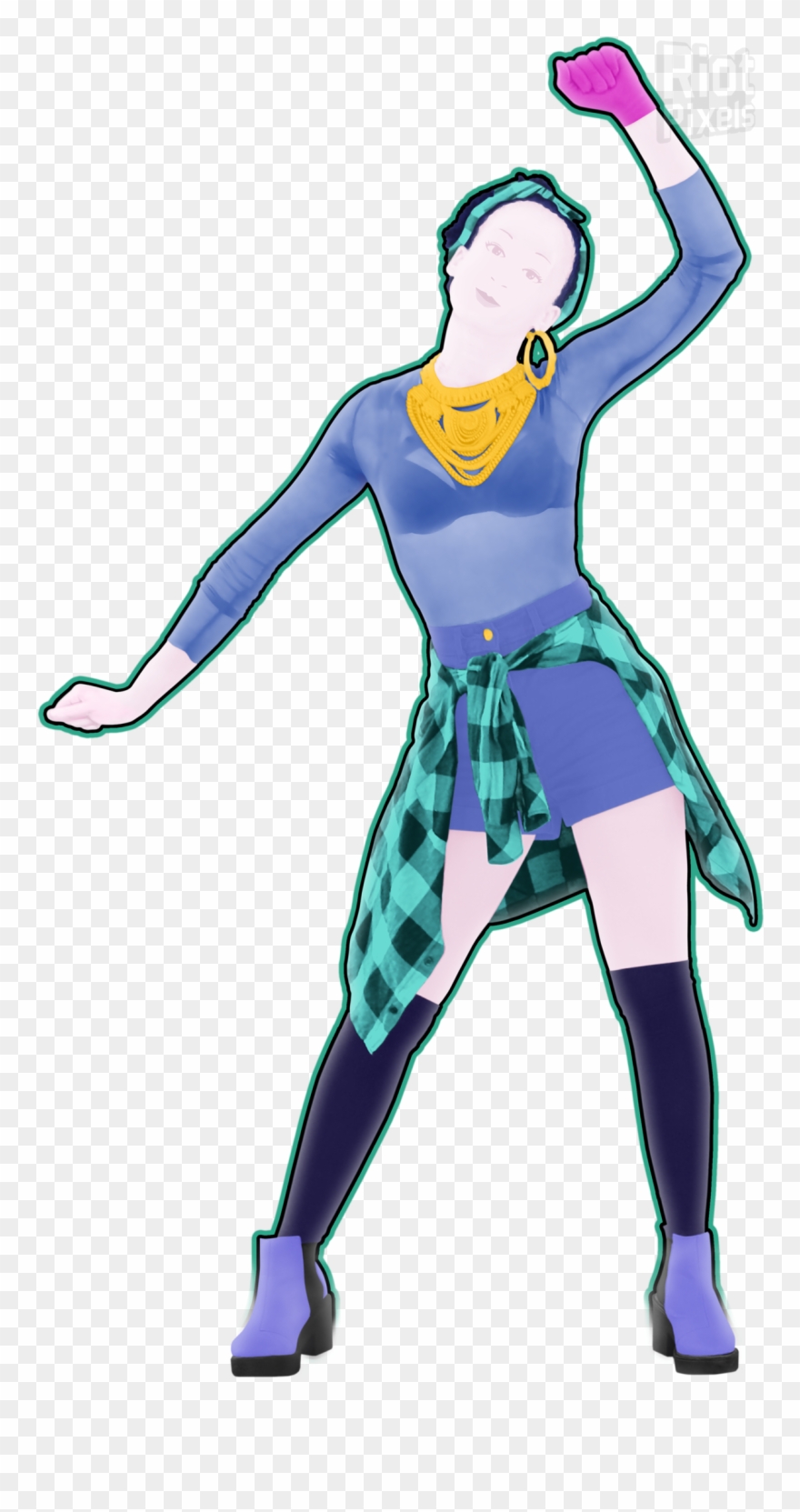 Just Dance - Just Dance Personajes 2016 Clipart