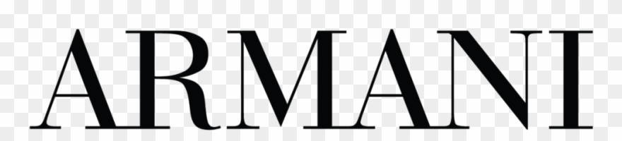 Oscar Mora Press Logos-black Armani - Armani Brand Logo Png Clipart
