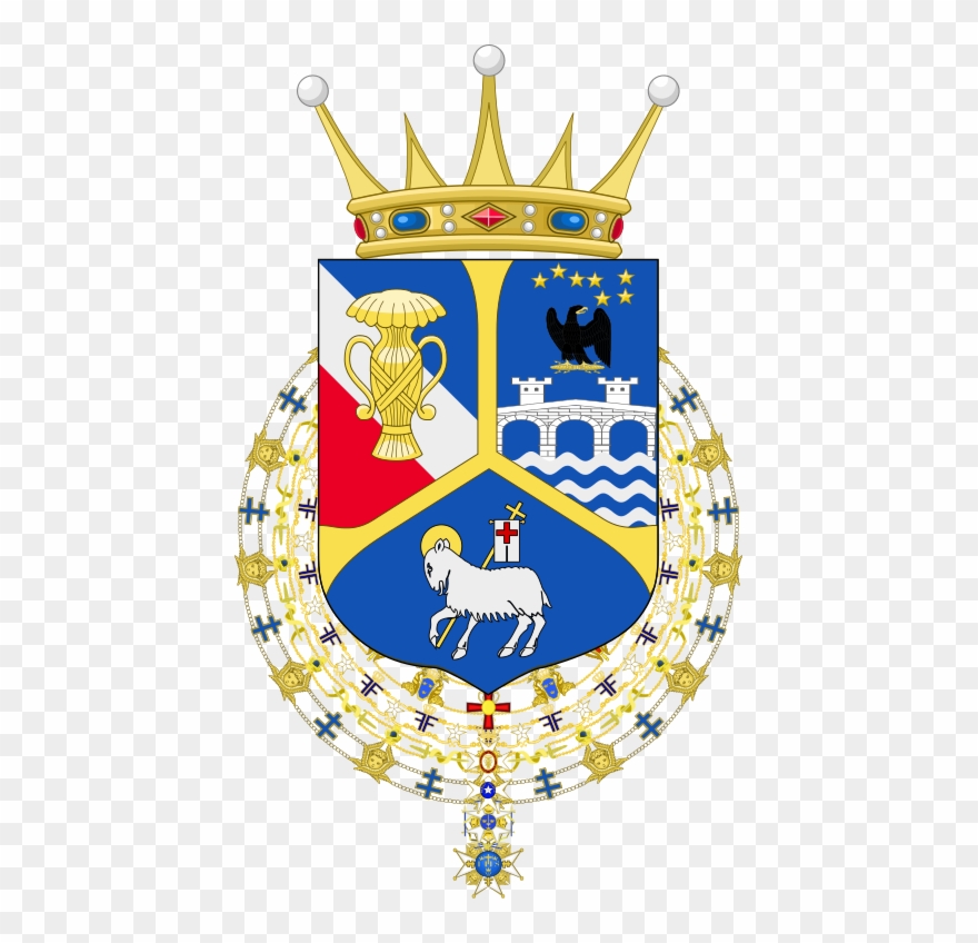 Armoiries Oscar Bernadotte Comte Wisborg Clipart