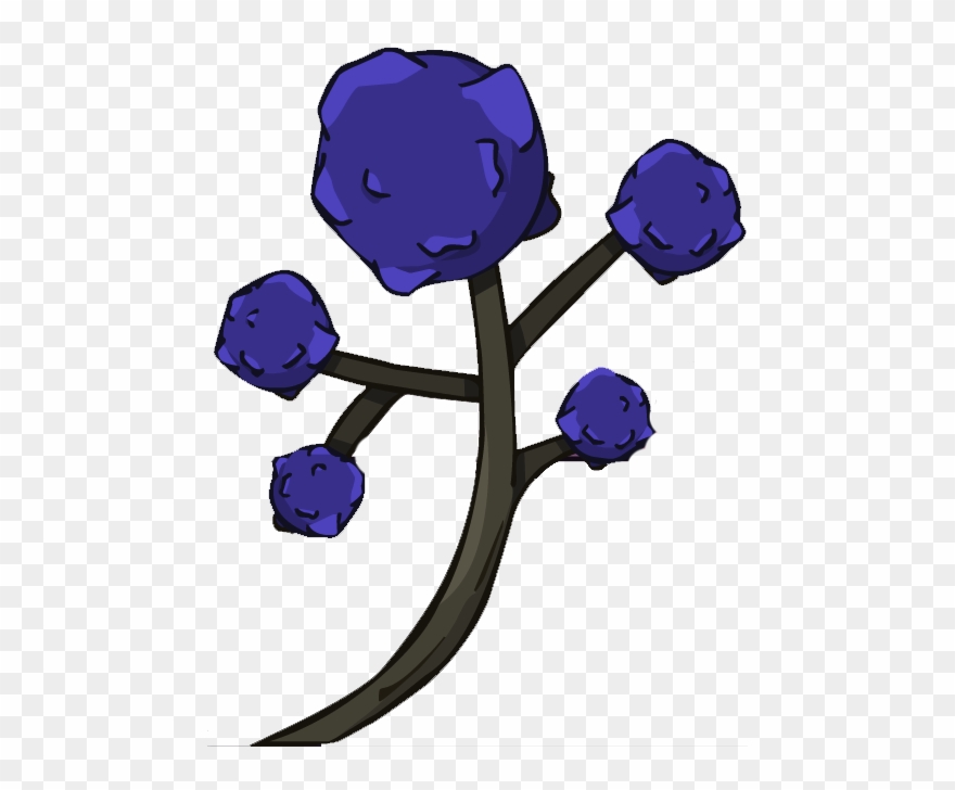 Purple Tree Large Clipart
