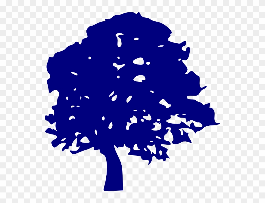 Cartoon Tree Silhouette Png Clipart