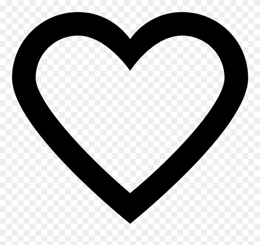 Ic Accept Comments - Dil Black And White Clipart