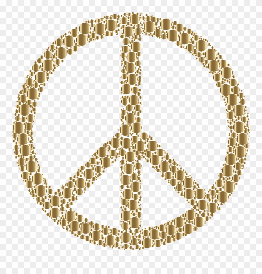Circles Peace Sign 22 Without Background Clipart