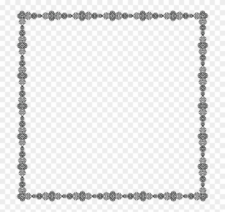 Picture Frames Brown Line Art Information - Clip Art - Png Download
