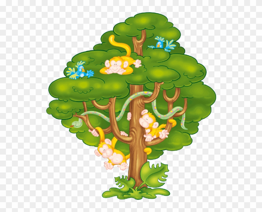 Welcome To The Tropics Wall Stickers For Kids Rooms - Wall Decal Clipart