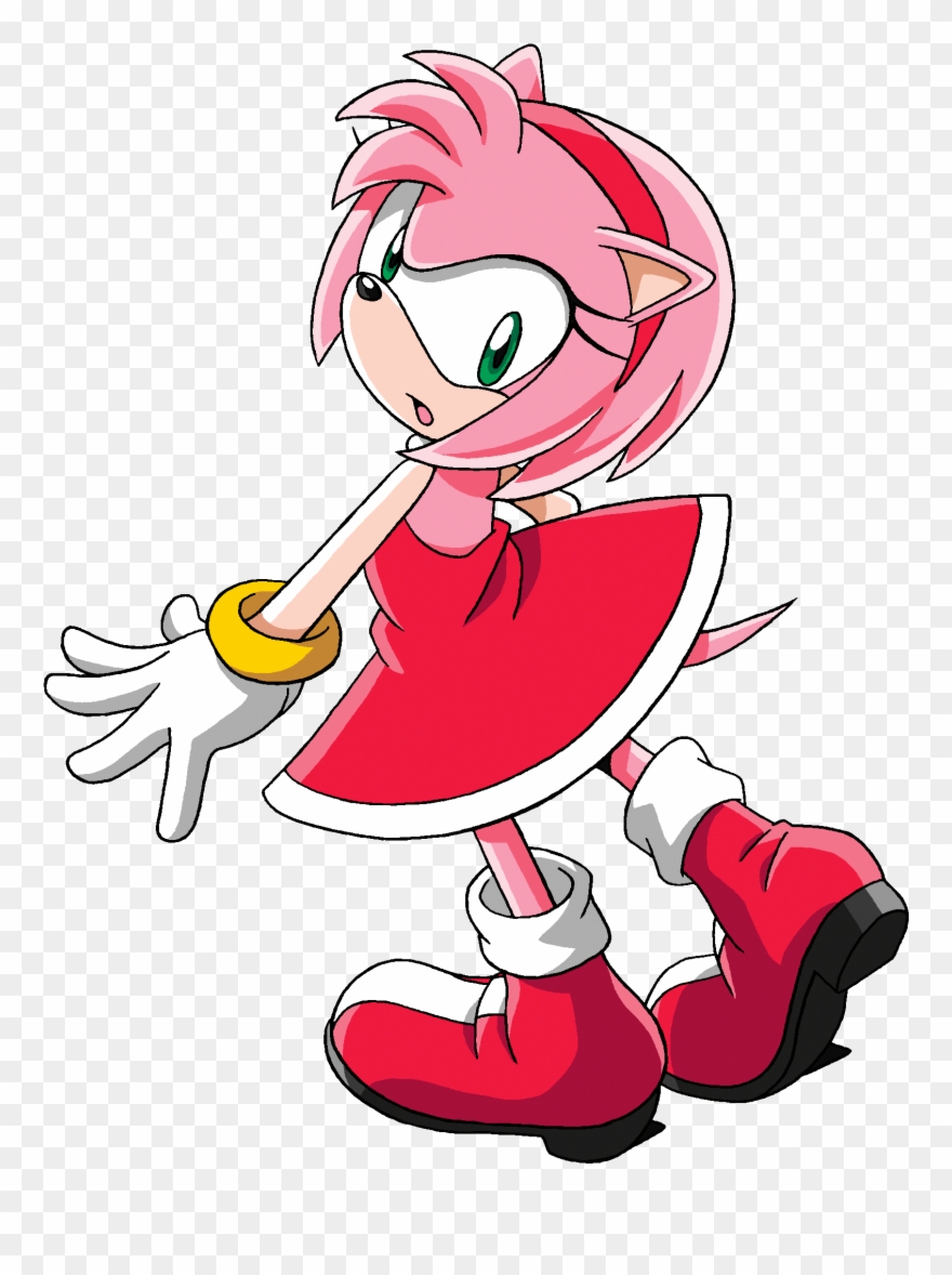 Here We Have Selected The Best Photos - Amy Rose Sonic X Png Clipart