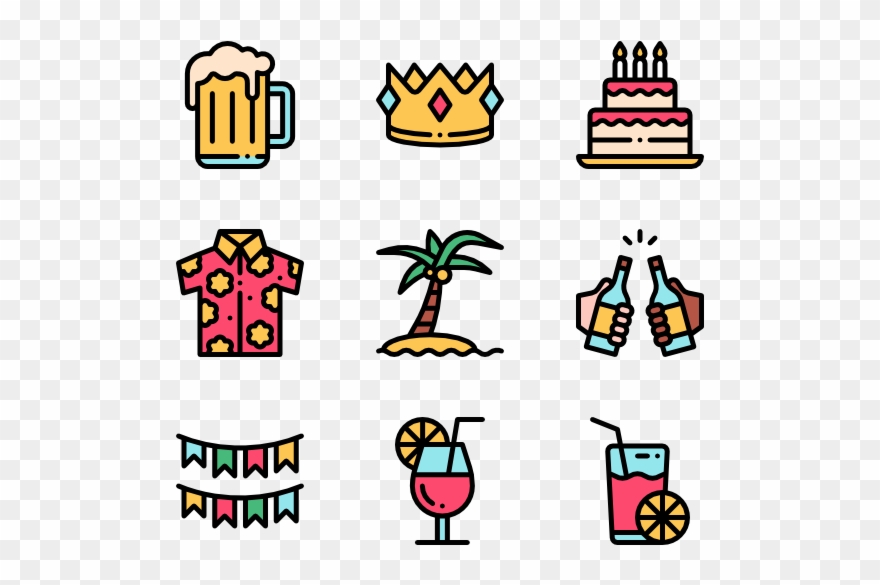 Summer Party - Concentration Icon Png Clipart
