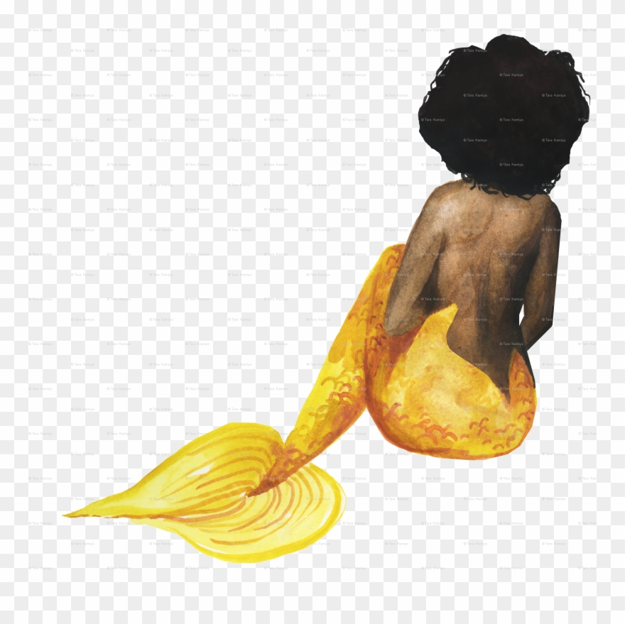 Watercolor Mermaid Clipart