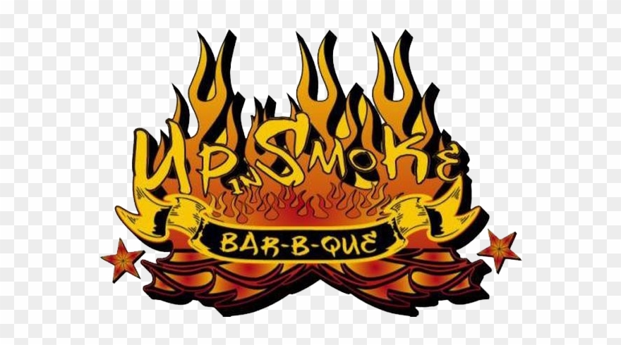 Up In Smoke Bbq Clipart