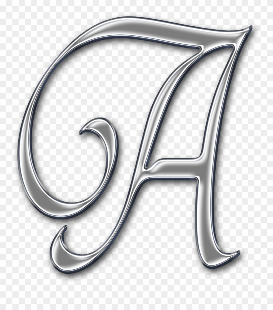 Ꭿϧc ‿✿⁀ 3d Letters, Swirls, Clipart, Alphabet, - Aj Alphabet Wallpaper In Heart - Png Download