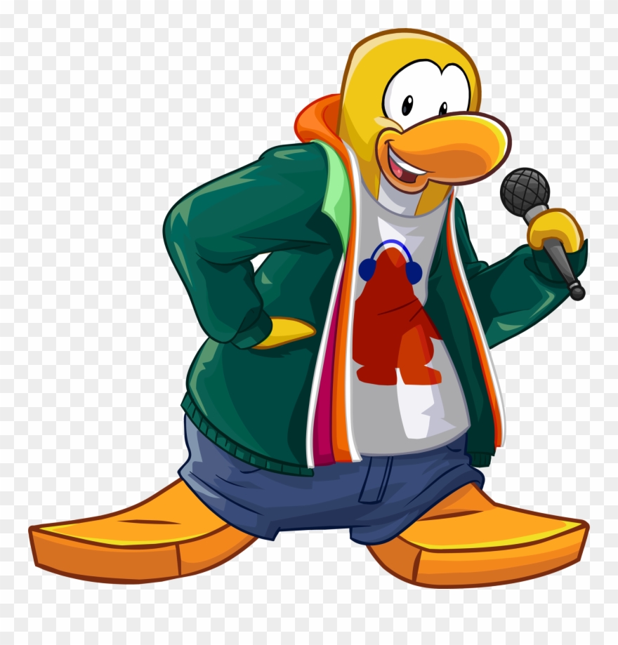 Penguin Band Franky Club Penguin Clipart