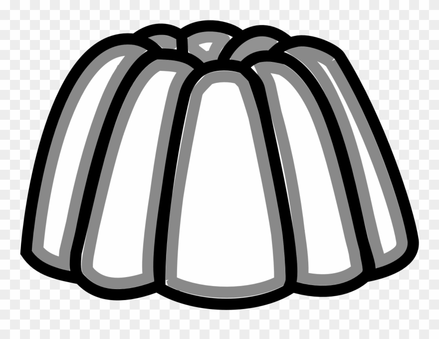 Collection Of Black And White High - Colouring Picture Of Jelly Clipart