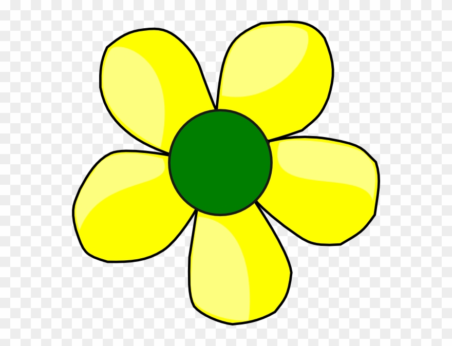 Flowers Yellow And Green Clipart (190457) PinClipart
