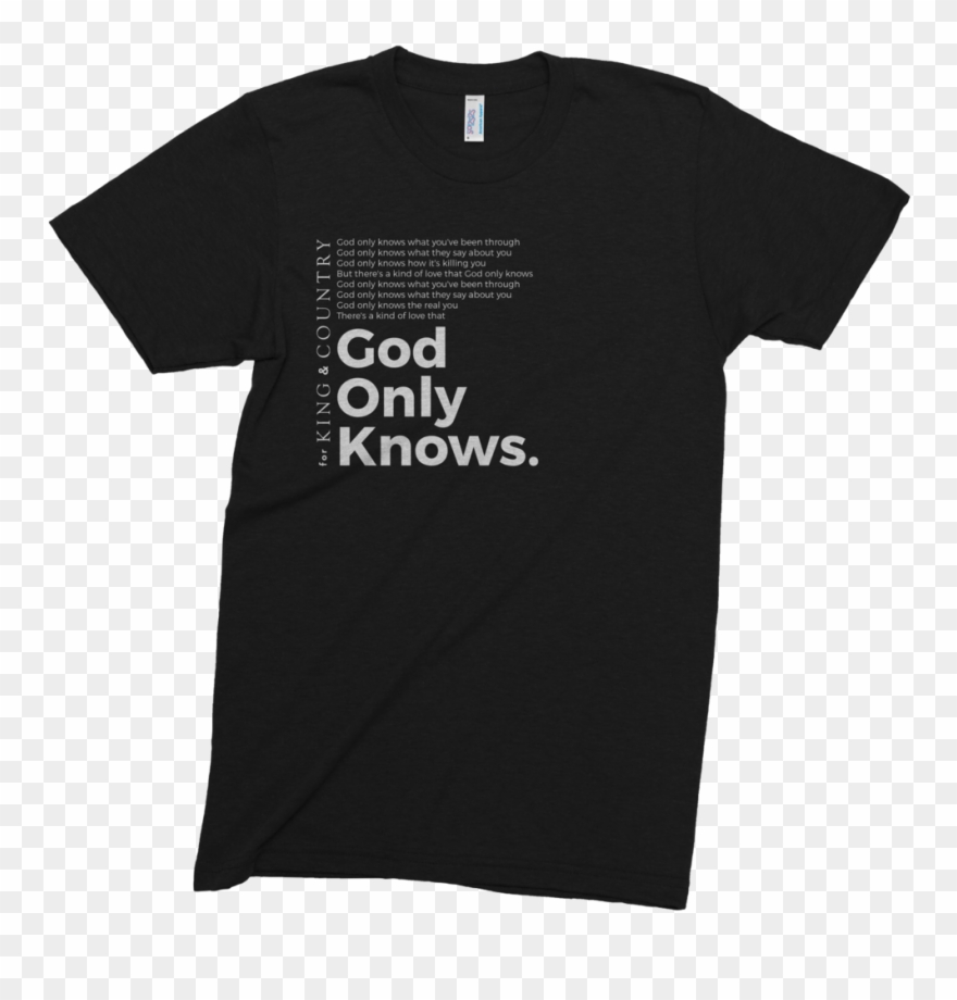 God Only Knows Tee - Zildjian Shirt Clipart