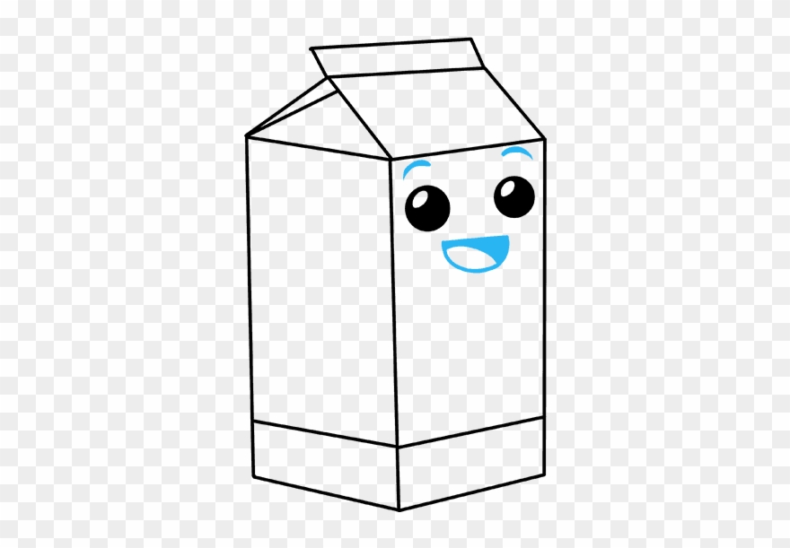 How To Draw Milk Carton - Drawing Clipart