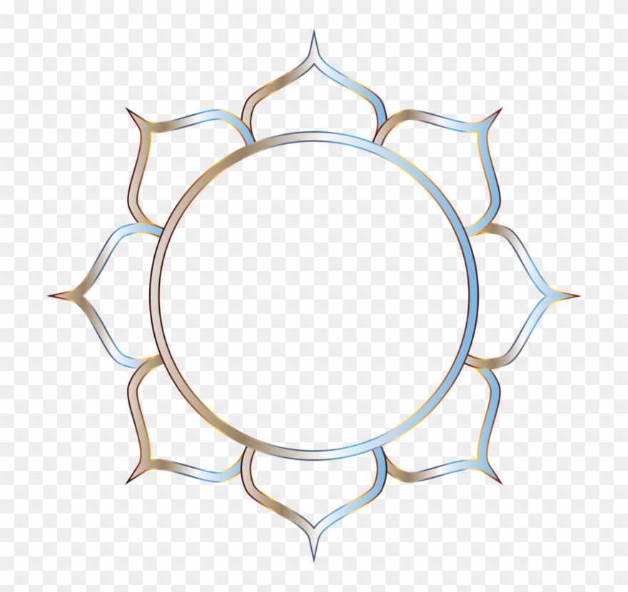 Om Symbol Hinduism Download - Lotus Flower Symbol Png Clipart