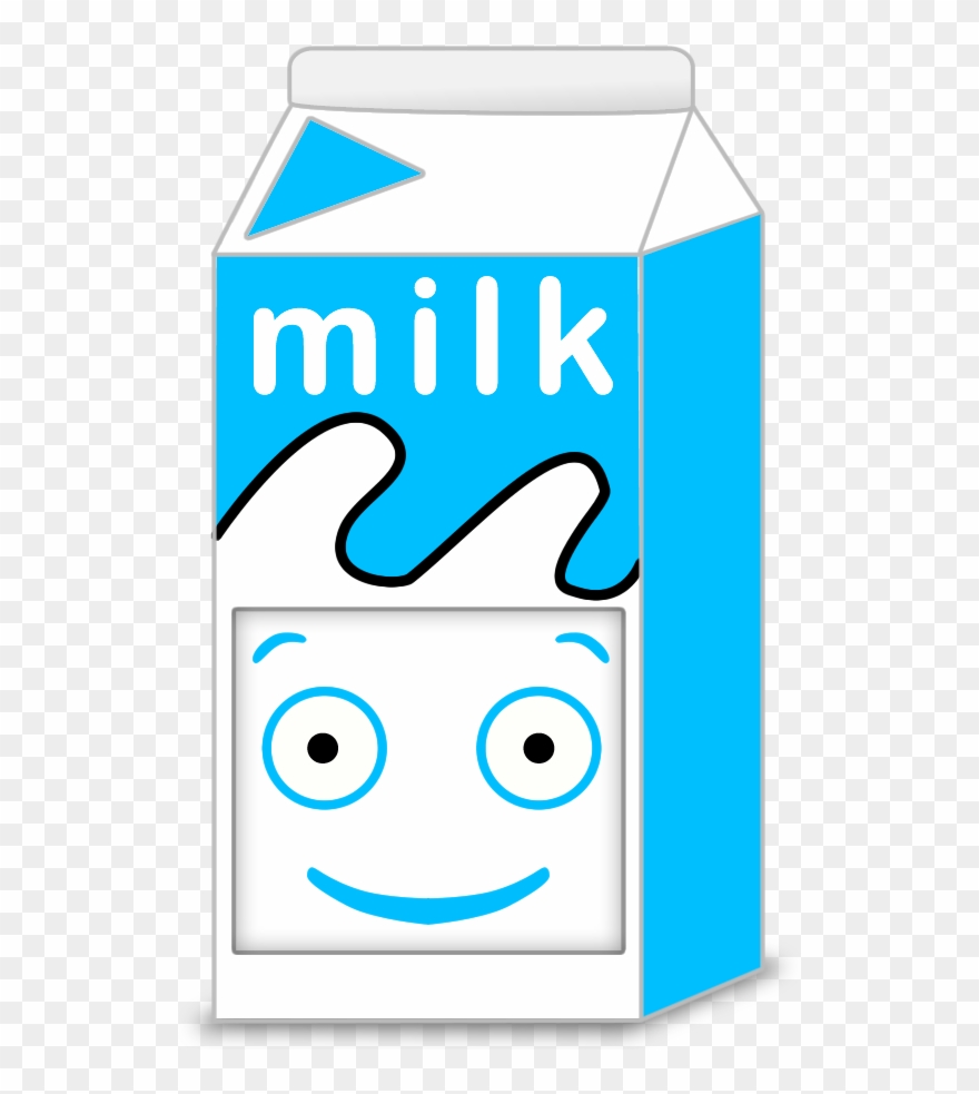 Milky 300dpi - Blur Milk Carton Transparent Clipart