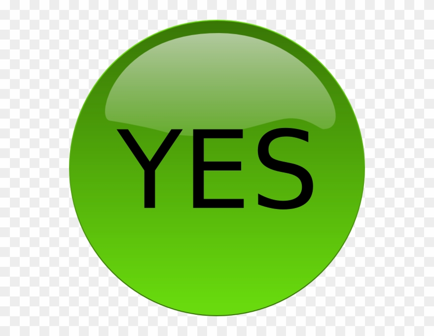 Yes Clip Art At Clker - Yes Clipart - Png Download