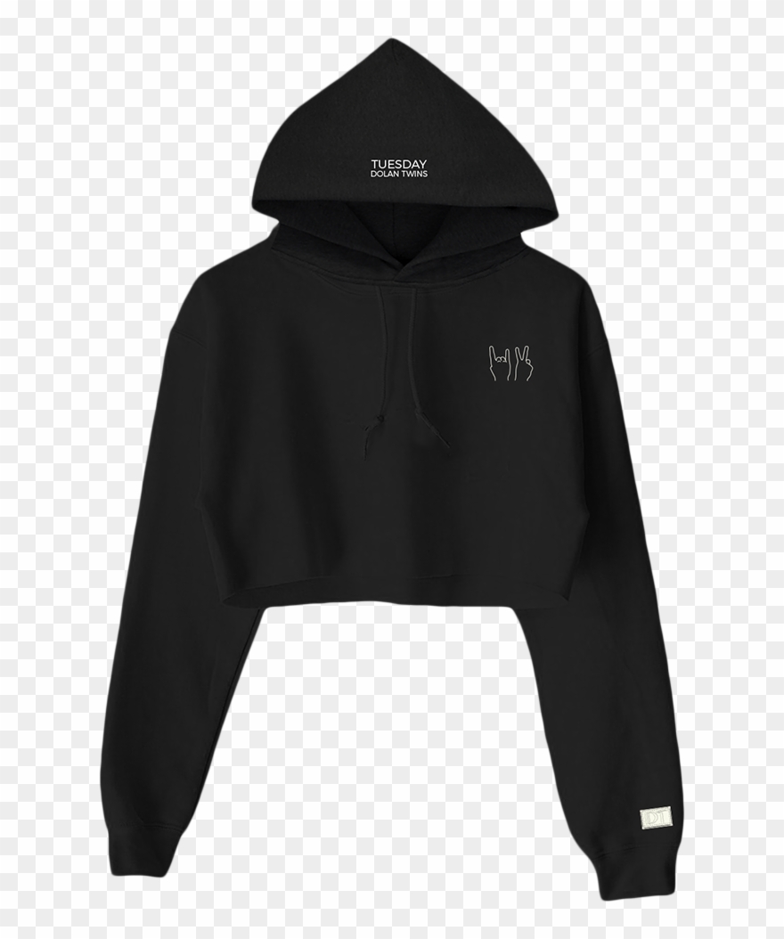 Dt Cropped Hoodie - Dolan Twins Cropped Hoodie Clipart