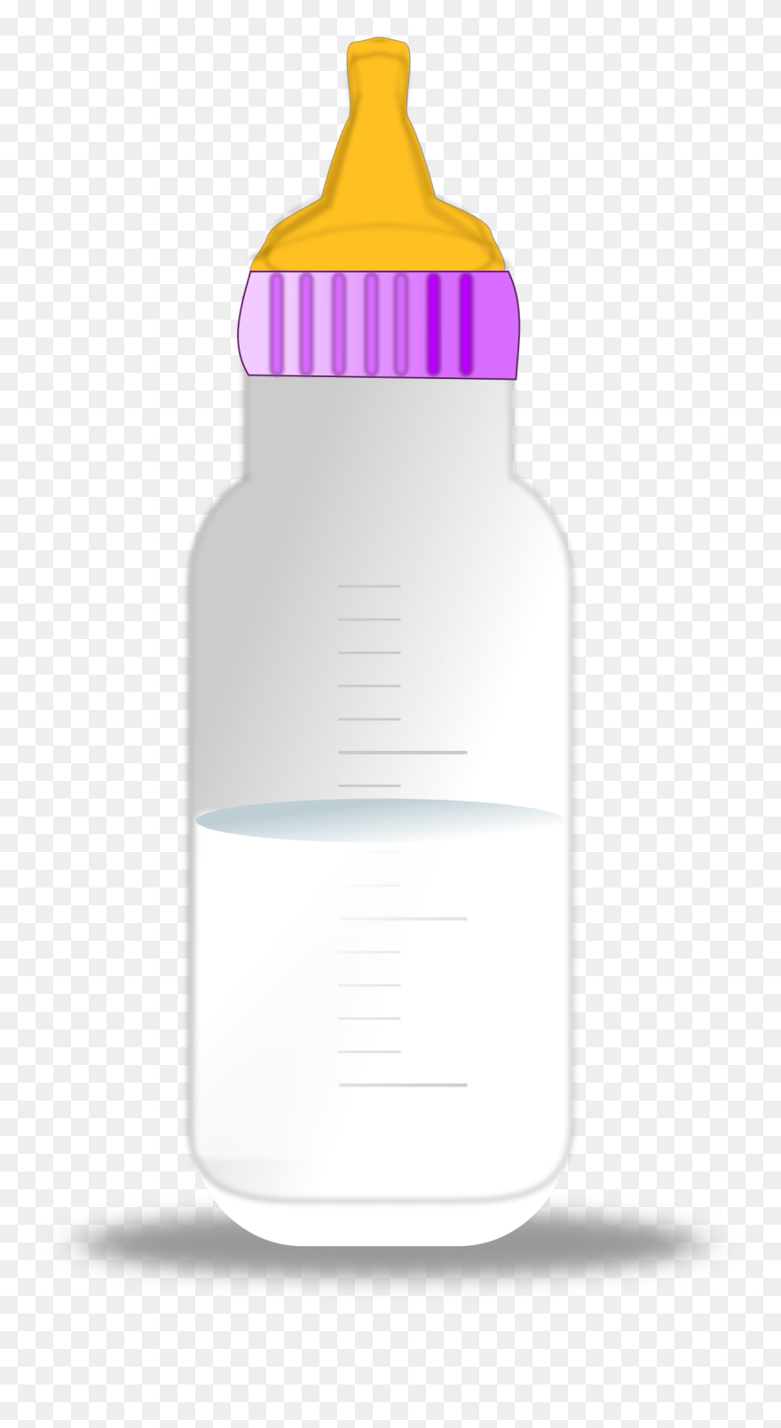 Baby Milk Bottle - Botella De Leche Para Bebe Clipart