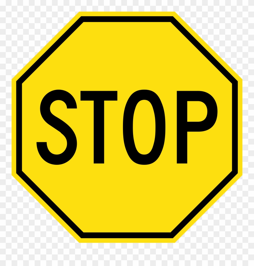 Stop Sign Clipart 7 Clip Art Free - Bus Stop Sign - Png Download