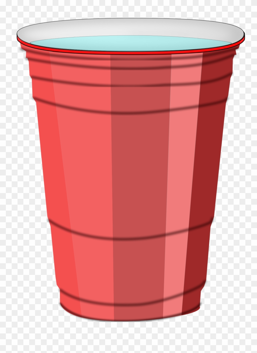 Plastic - Clipart - Red Cup Png Transparent Png