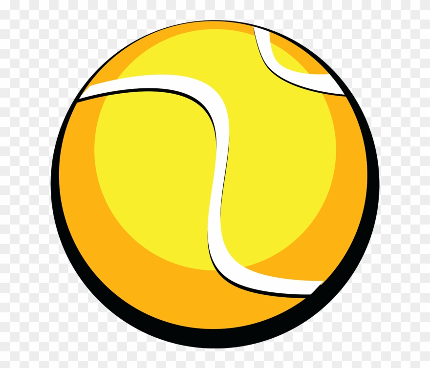 Reflection On Sport - Tennis Clipart