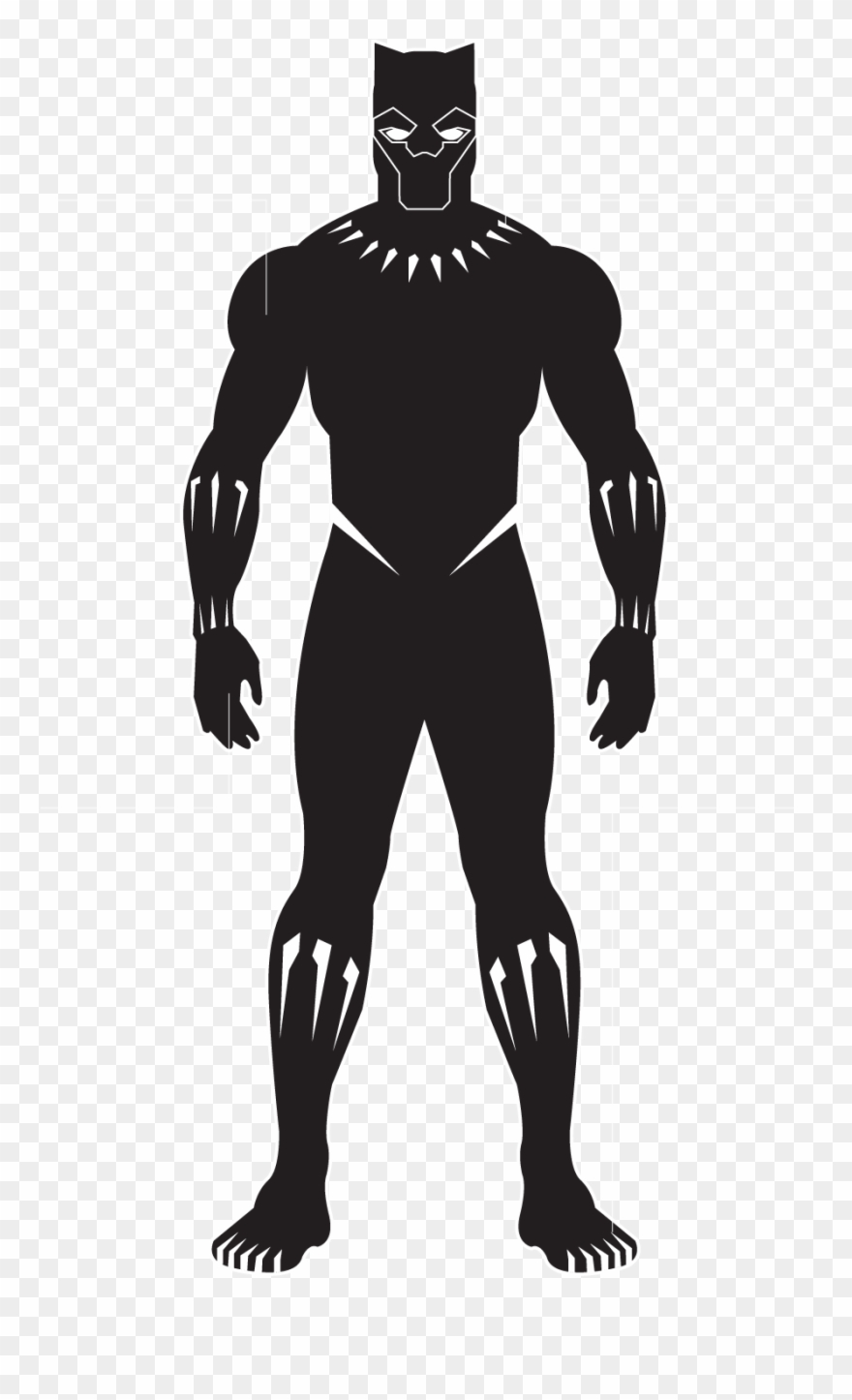 Suit Is Made Of Vibranium Weave, Which Absorbs The - Black Panther Vibranium T Shirt Clipart