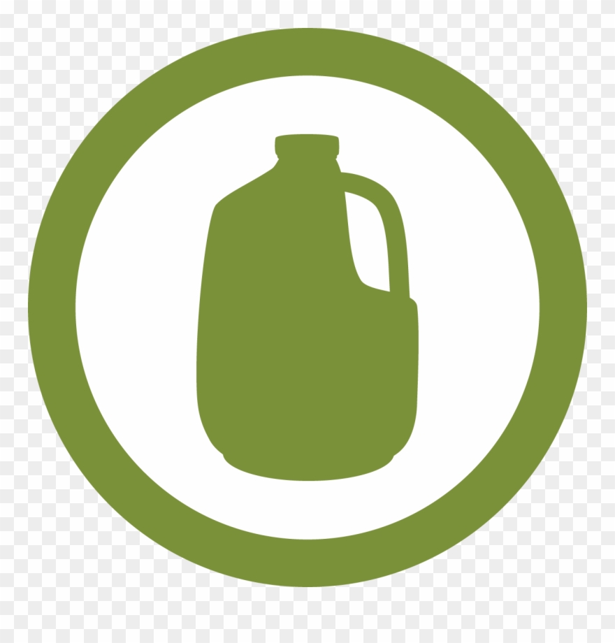 Milk Jug Clipart Plastic Container - Linterna Verde Logo Vector - Png Download