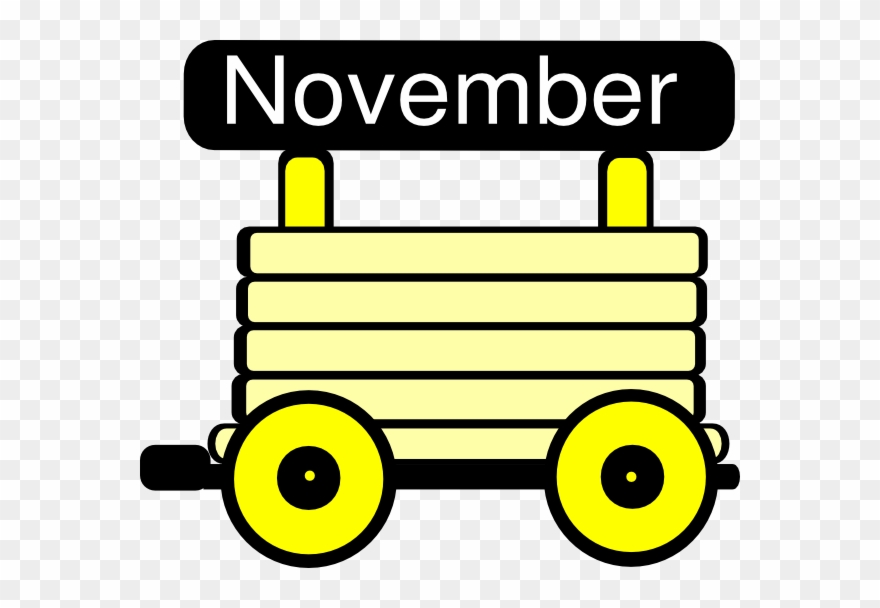 Loco Train Carriage Yellow Clip Art - Loco Train Carriage - Png Download