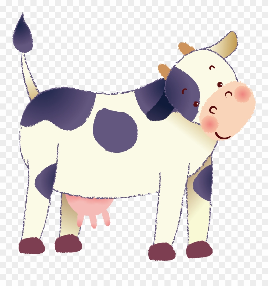 Dairy Cow Clipart At Getdrawings - Cattle - Png Download