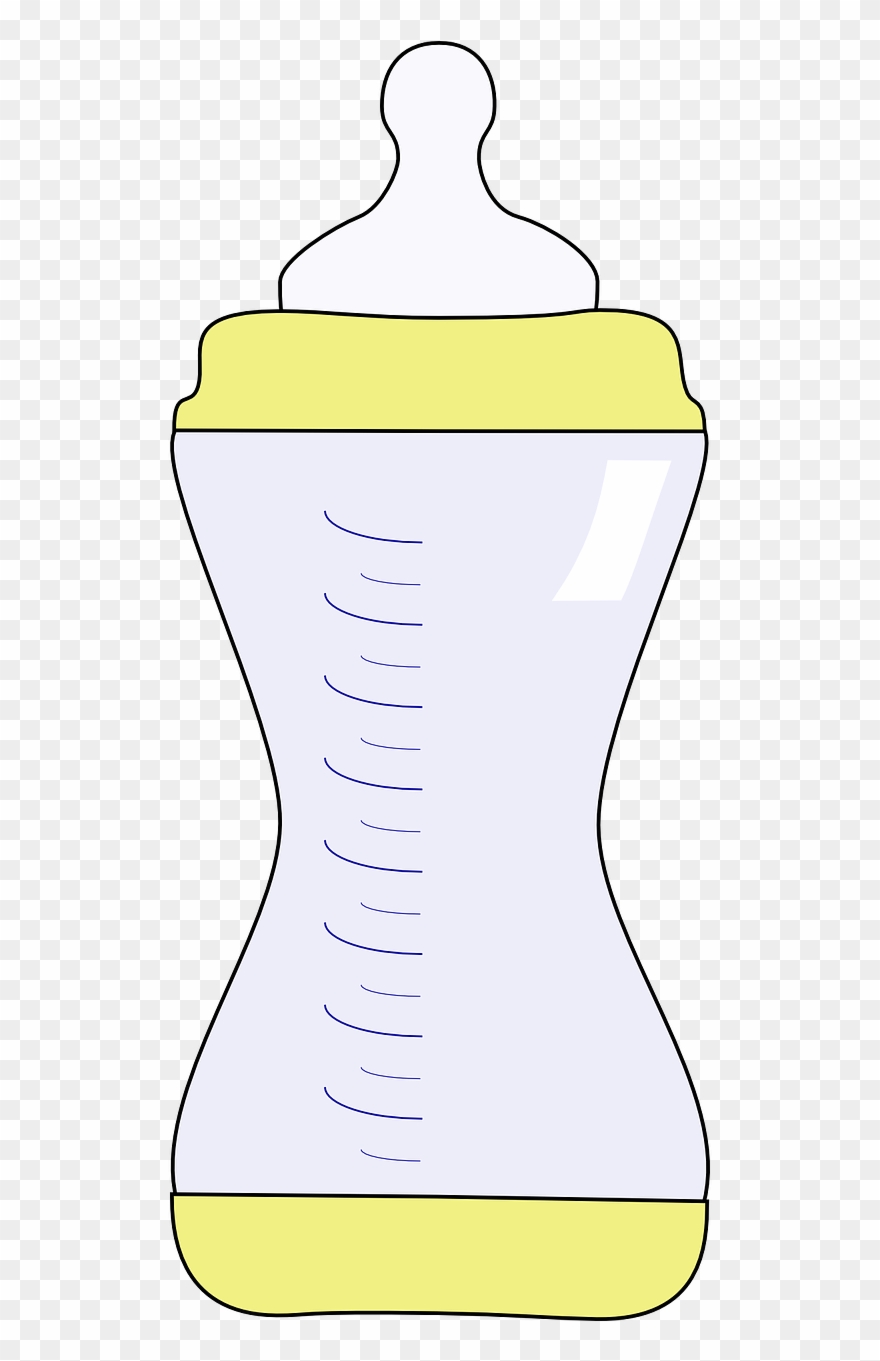 Baby Bottle Clipart By Anonymous - Baby Bottle Clip Art - Png Download