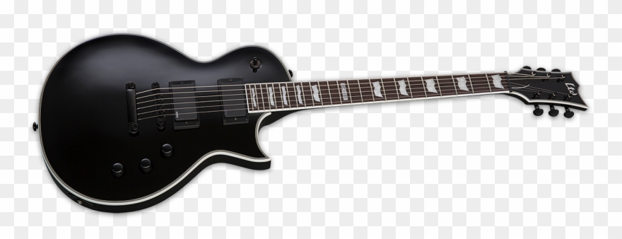 Xlarge - Esp Ltd Ec 1000 Deluxe Black Clipart