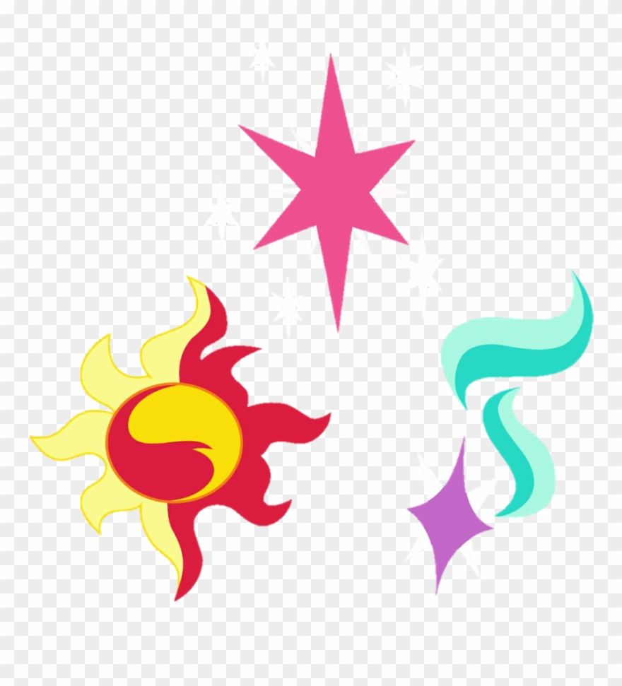 Mandash1996, Cutie Mark, Cutie Mark Only, Editor - Cutie Mark Princess Celestia Clipart