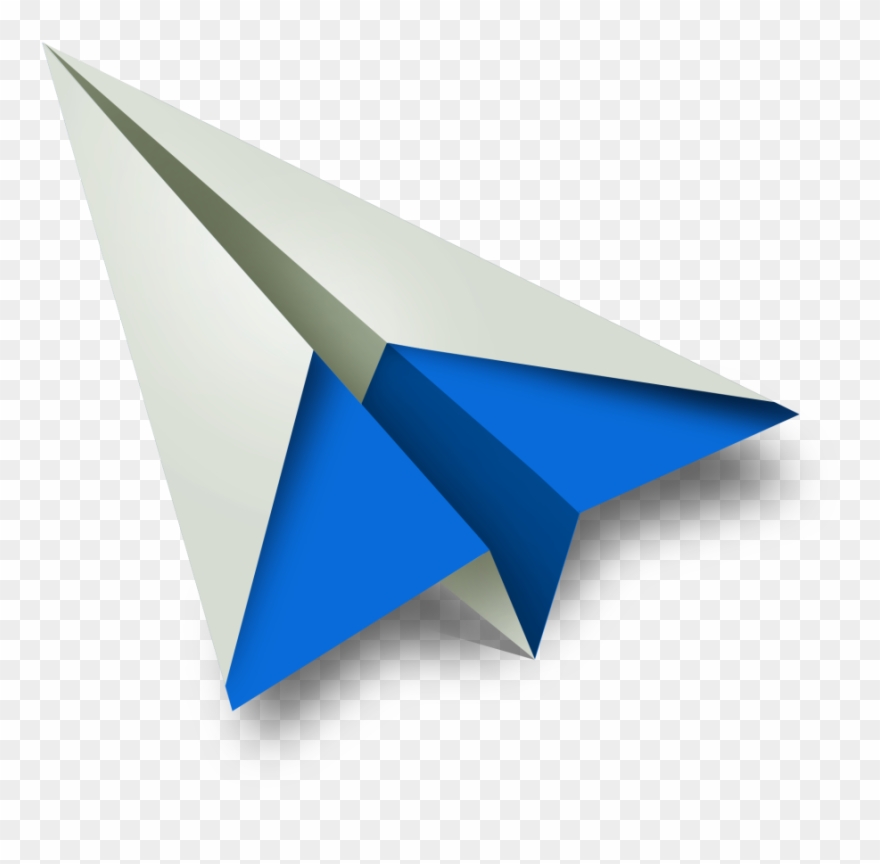 Png Photo, Paper Plane, Diy Papier, Clip Art, Aircraft, - Png Of A Paper Plane Transparent Png