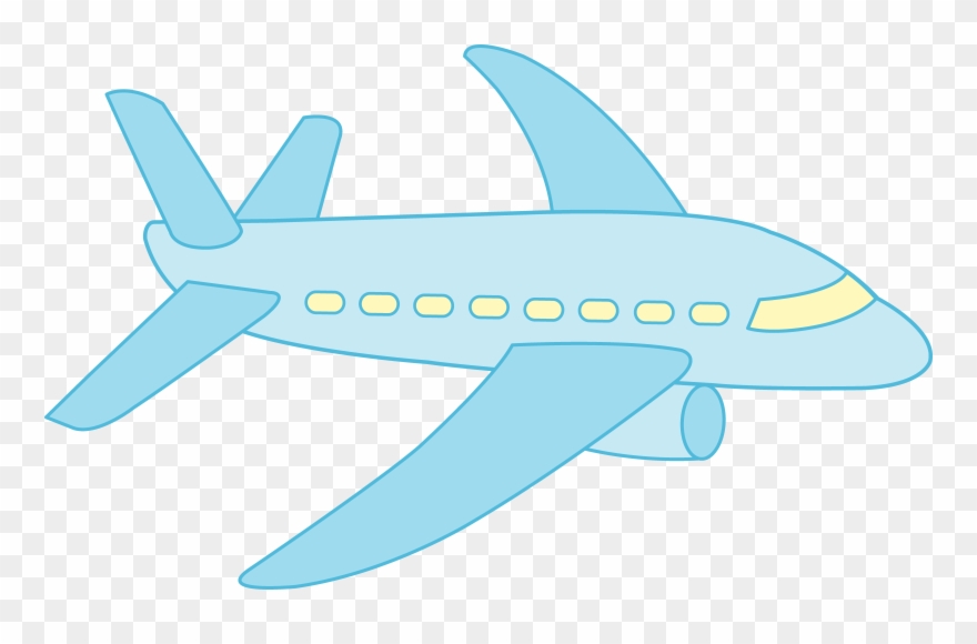 Plane Clipart Blue Angel - Png Download