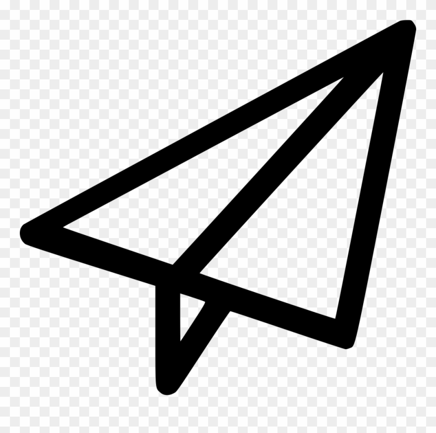 Engineering Clipart Paper Aeroplane - Icon - Png Download