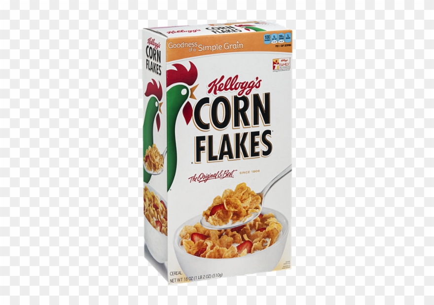 Clip Art Library Library Cereal Transparent Background - Kelloggs Corn Flakes 100g - Png Download