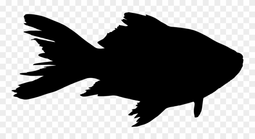 Silhouette Animals - Fish Silhouette Clipart