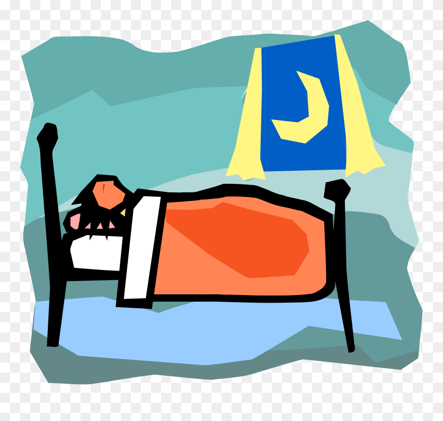 Dream Drawing Sleep Smiley Cartoon - Person Sleeping Clipart