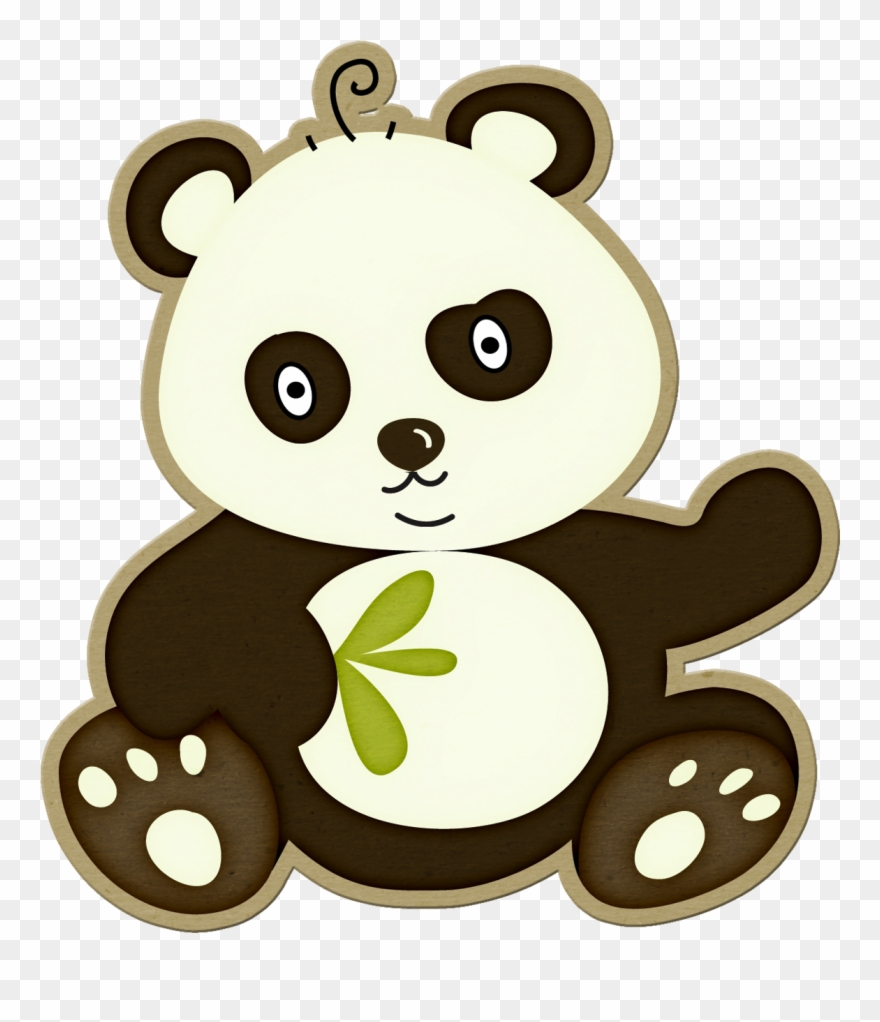 Safari Png, Forest Animals, Bear Illustration, Panda - Urso Panda Safari Png Clipart