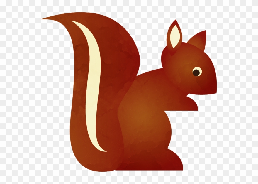 Squirrel Woodland Critters, Woodland Creatures, Woodland - Clip Art - Png Download