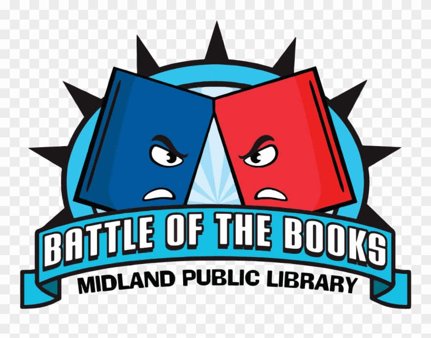 Image Royalty Free Stock Battle Of The Books Clipart - Battle Of The Books Poster - Png Download