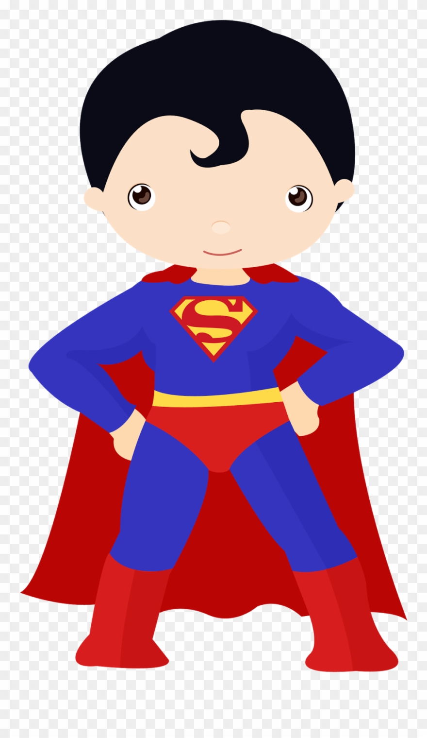 Super Hero Kids Clipart 9 Superhero - Superhero Clipart - Png Download