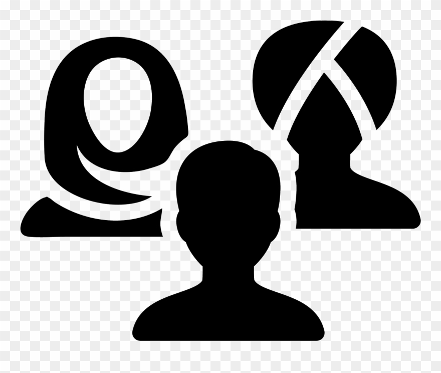 Graphic Royalty Free Download Community Vector Diversity - Multicultural Icon Clipart