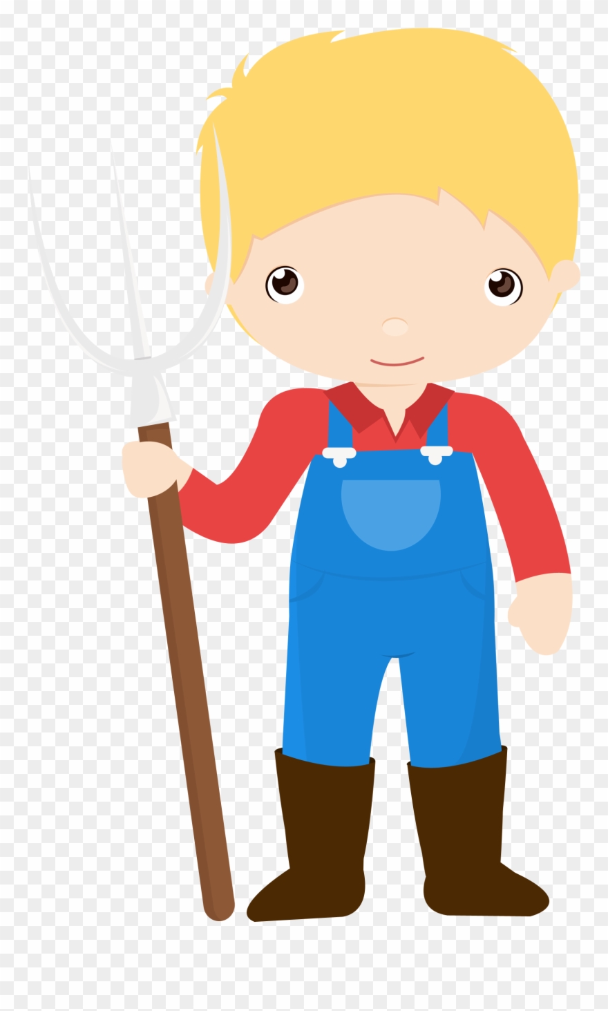 Farmer Clipart - Png Download
